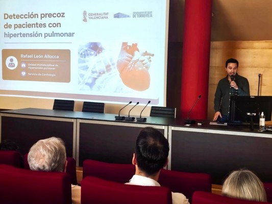 Los hospitales de Torrevieja y Vega Baja unen fuerzas en la detección precoz de la hipertensión pulmonar