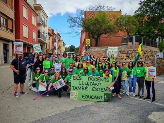 Educación cifra el seguimiento de la tercera jornada de la huelga de profesorado en un 22,6 % en Castellón 