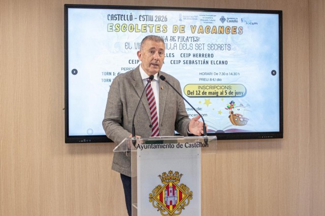 Castelló ofrece 228 plazas en las 'escoletes' durante las vacaciones de verano para reforzar la conciliación