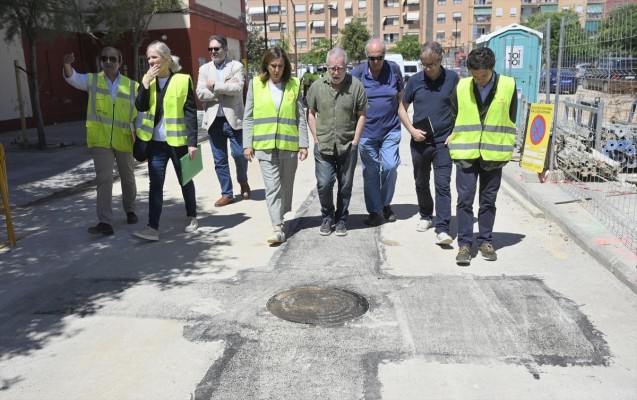 València invierte más de 1,8 millones en la renovación integral del saneamiento de Poblats Marítims
