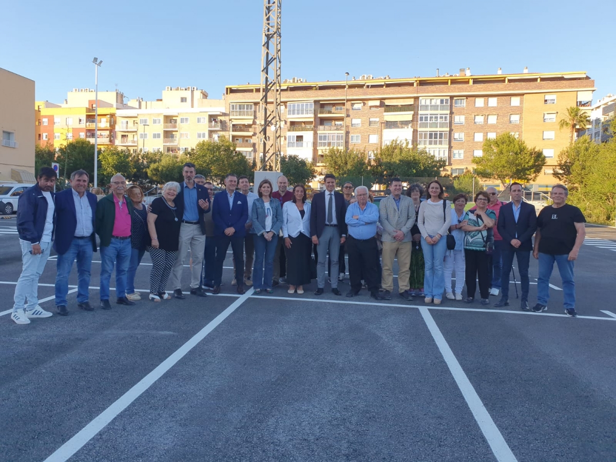Inauguración del aparcamiento disuasorio del Barrio de Santa Rita, en Molina de Segura. - Foto: AYTO Inauguración del aparcamiento disuasorio del Barrio de Santa Rita, en Molina de Segura.