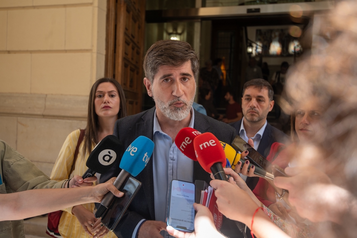 El PSPV deja la comisión de los bonos consumo de la Diputación al no responder Baño sus preguntas 