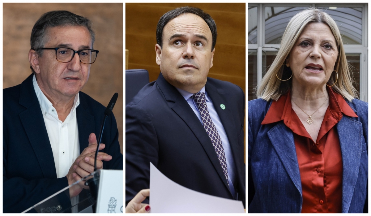 Las tres caras visibles del Consell que se juegan el desgaste en la huelga educativa
