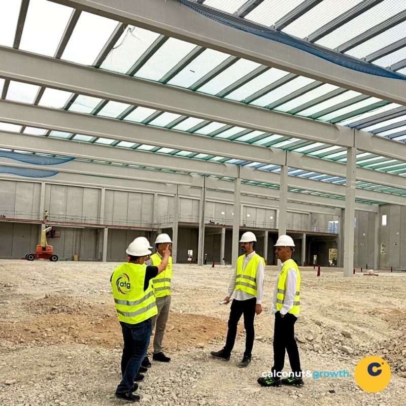 Los frutos secos de Calconut ya caminan por la tercera fase de su nueva planta en Mutxamel