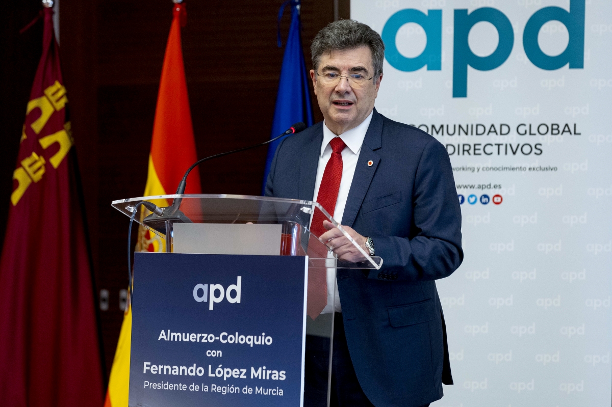 El CEO de Vodafone España, José Miguel García, en Murcia.