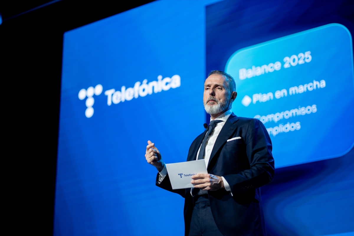 Telefónica reduce un 68% sus pérdidas hasta marzo tras desinvertir en Latam y confirma previsiones anuales