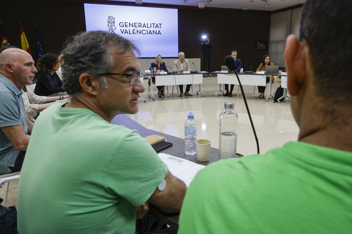 Reunión de la mesa sectorial de este jueves.