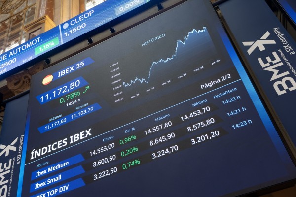 El Ibex 35 cierra con un alza semanal del 0,7% y recupera los 11.100 puntos al calor de resultados