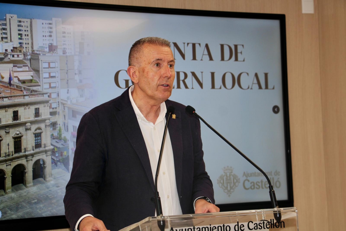 El portavoz del gobierno municipal de Castelló, Vicent Sales. - El portavoz del gobierno municipal de Castelló, Vicent Sales.