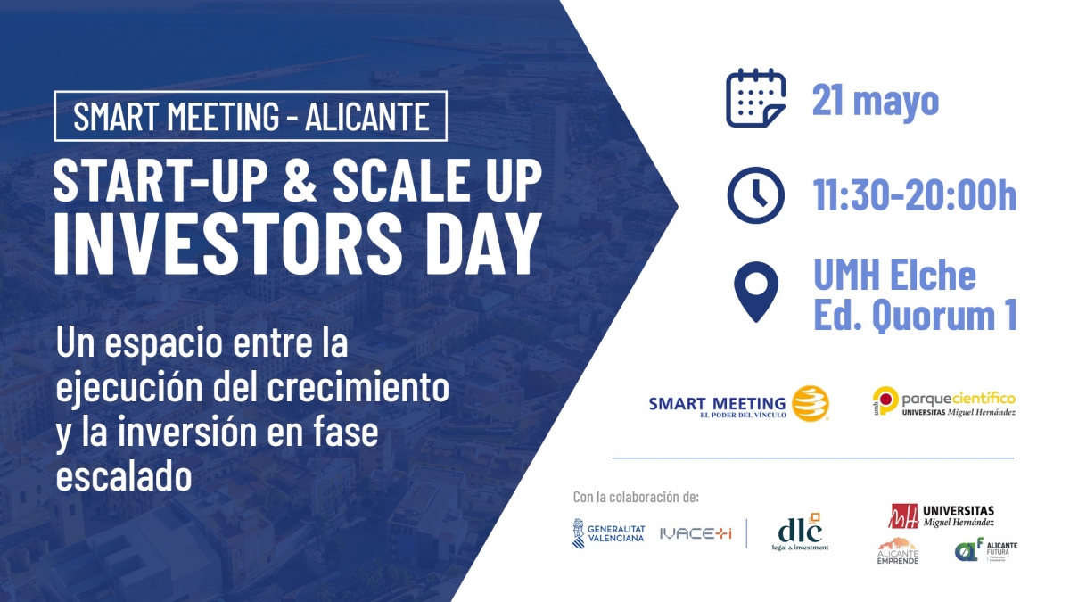 El PCUMH acoge 'Scale-up Investors Day' para conectar empresas con capital inversor