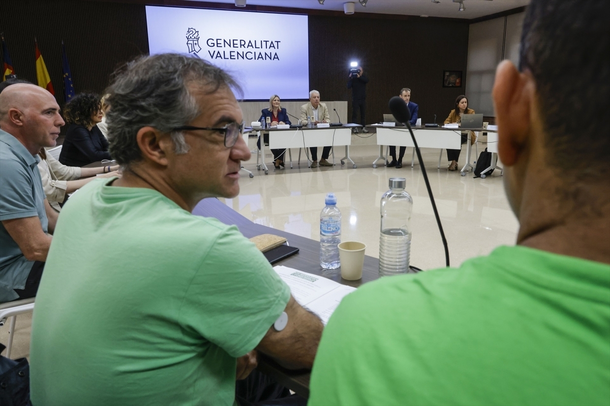 Reunión de la mesa sectorial de este jueves. 
