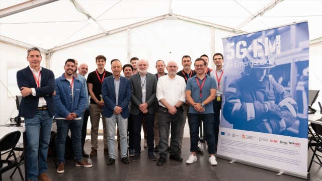 La Generalitat realiza la cuarta prueba piloto del proyecto 5G Emergencias en el CCE de l'Eliana
