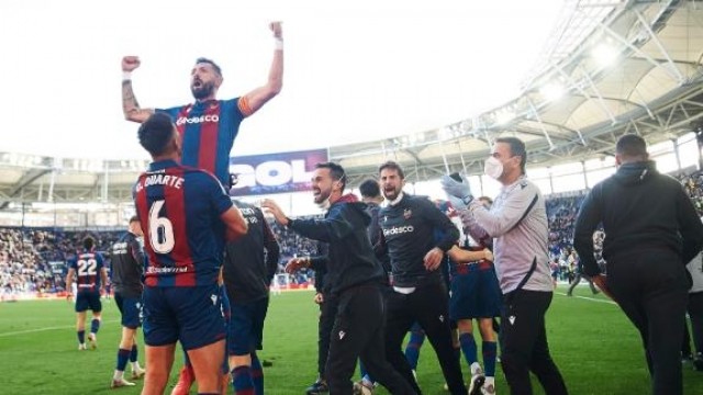 Tres victorias seguidas del Levante ante el Mallorca, que solo ganó una vez en el Ciutat