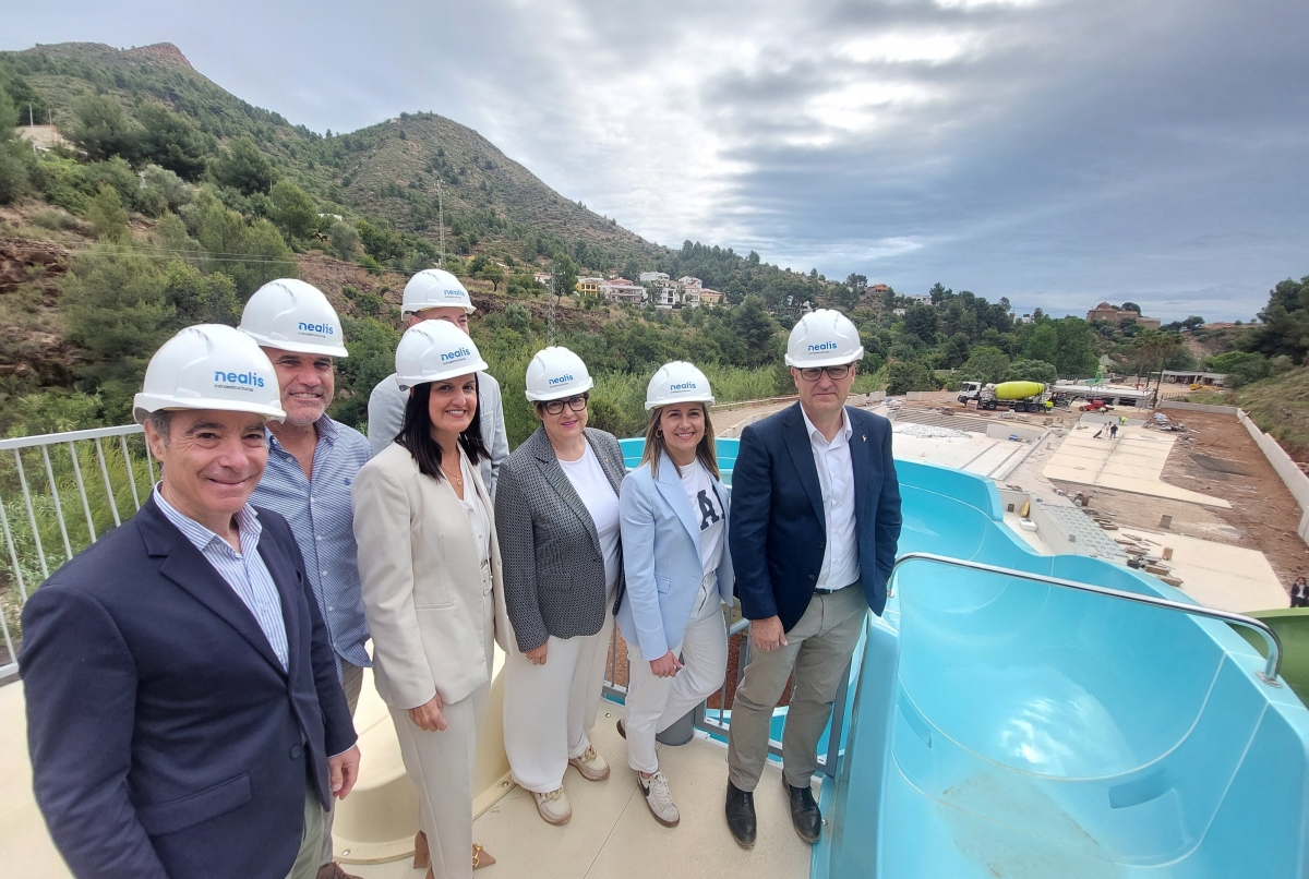 Cuenta atrás para el parque acuático de La Vall: abrirá el 1 de julio con tres toboganes y dos piscinas tras 4 millones de inversión