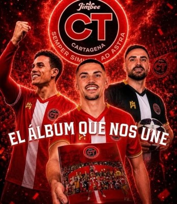 El Jimbee lanza el álbum de cromos del primer equipo y su cantera 