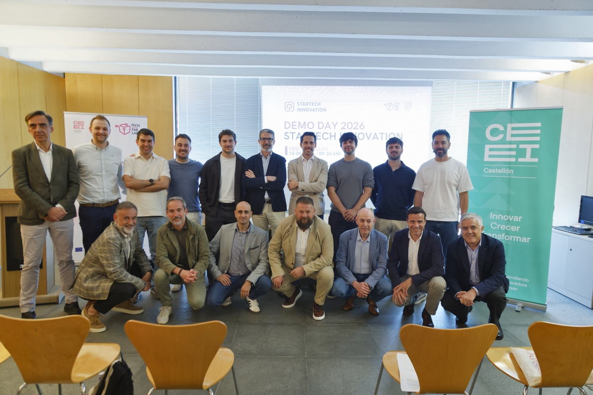 Startups, innovación y conexión con el ecosistema inversor: CEEI Castellón presenta cinco iniciativas tecnológicas con proyección