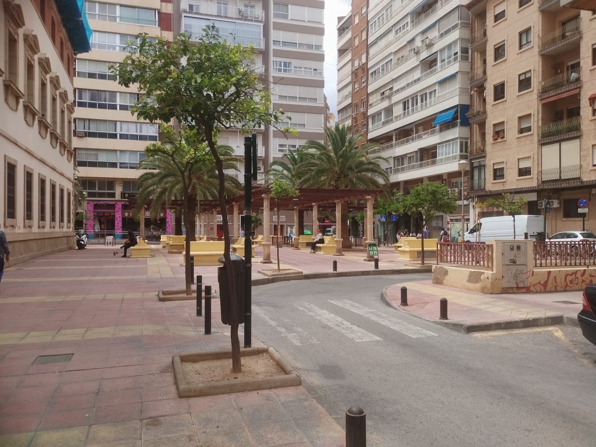 Plaza Preciosa de Murcia.