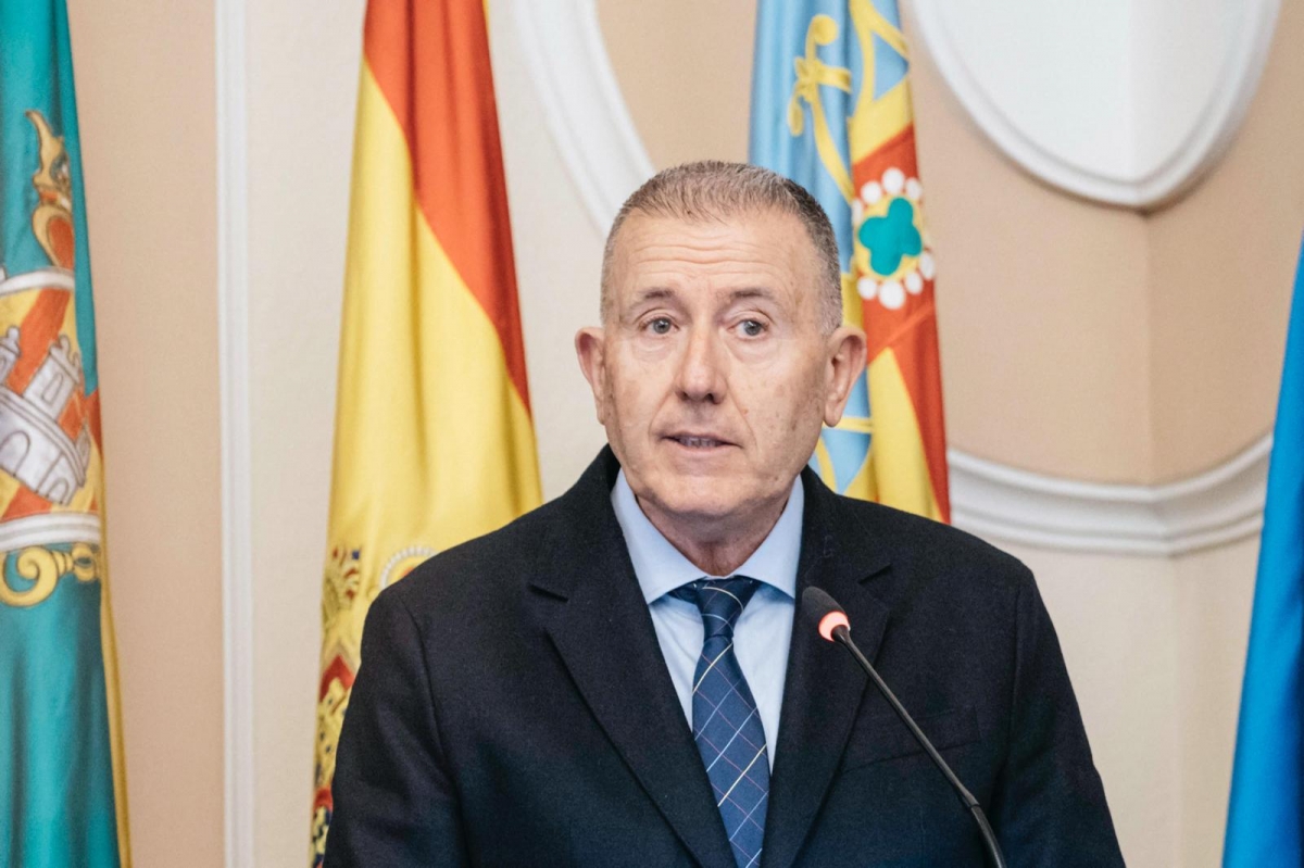 El portavoz del gobierno municipal de Castelló, Vicent Sales.