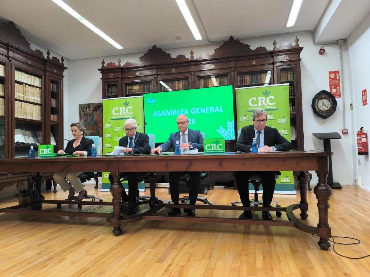 Asamblea general de Caja Rural Central en 2026.