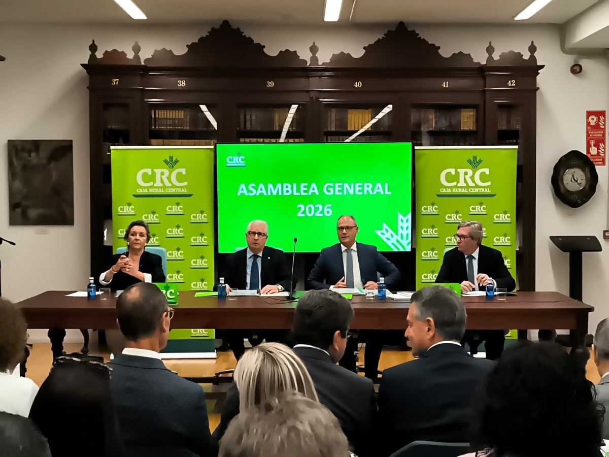 Asamblea general de Caja Rural Central en 2026.
