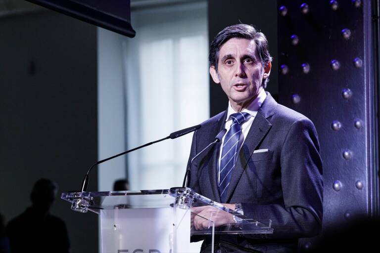 El presidente ejecutivo de Telefónica, José María Álvarez-Pallete, en imagen de archivo. Foto: CARLOS LUJÁN/EP - 