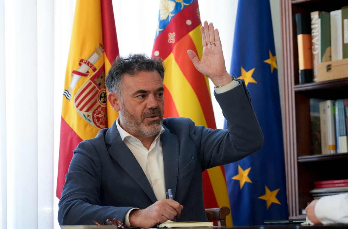 José Díez, vicepresidente de la Generalitat.