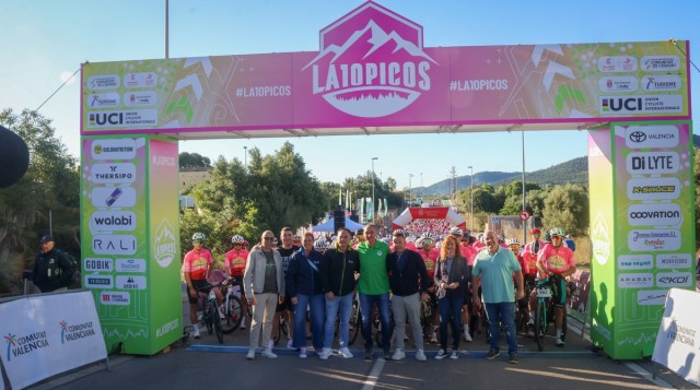 Onda se convierte en epicentro del ciclismo con la multitudinaria marcha VI Desafío 10 Picos Sierra de Espadán
