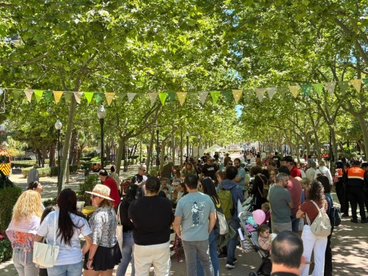 El parque Ribalta acoge una multitudinaria tercera edición del Festival de la Familia