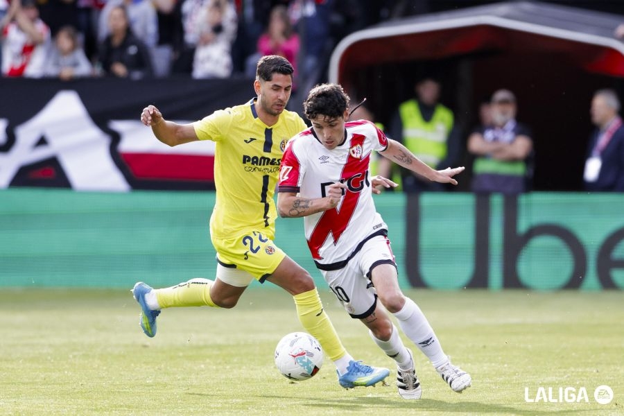 El Villarreal pone en peligro la tercera posición tras volver de Vallecas con la segunda derrota consecutiva