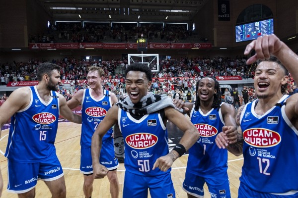 El UCAM CB, con 39 triunfos, ya supera los 38 del que fue subcampeón liguero y tercero en Europa