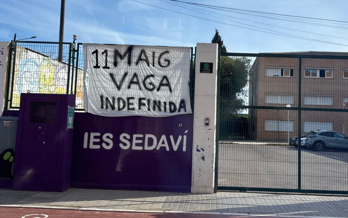 Imagen del IES de Sedaví. - Foto: VP Imagen del IES de Sedaví.