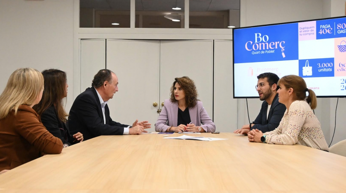 Quart de Poblet impulsa la sexta edición del “Bo Comerç”, que movilizará 240.000 euros en consumo local 
