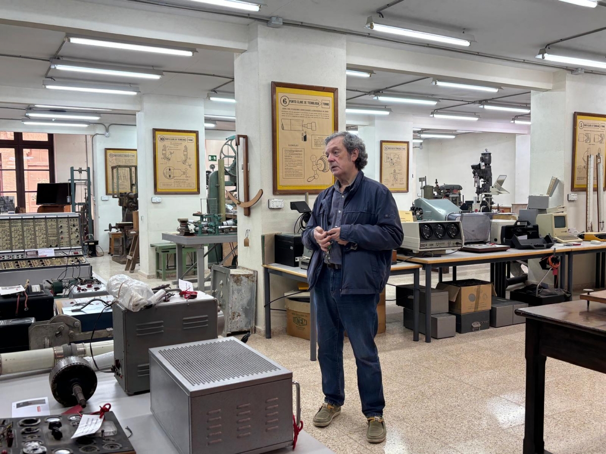 El director del Museo, Josep Maria Gadea.
