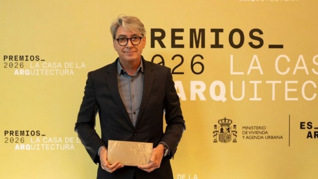 El arquitecto de la UA Antonio Macià, finalista en los Premios de la Casa de la Arquitectura 2026