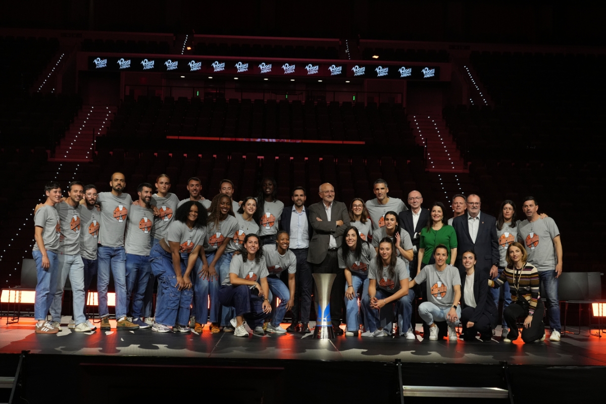 La celebración del título de liga de Valencia Basket, en imágenes