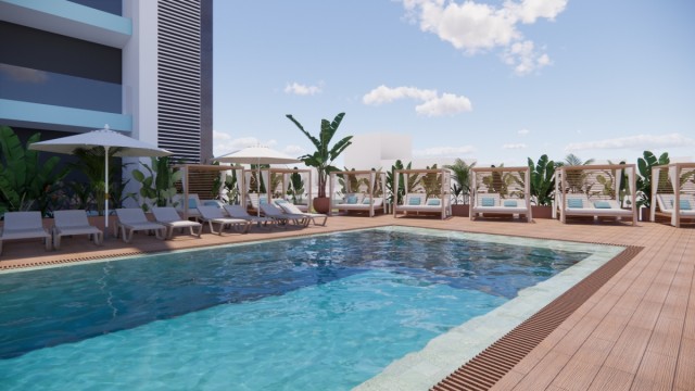 Port Benidorm reabre tras una transformación del hotel: amplía habitaciones con una nueva torre