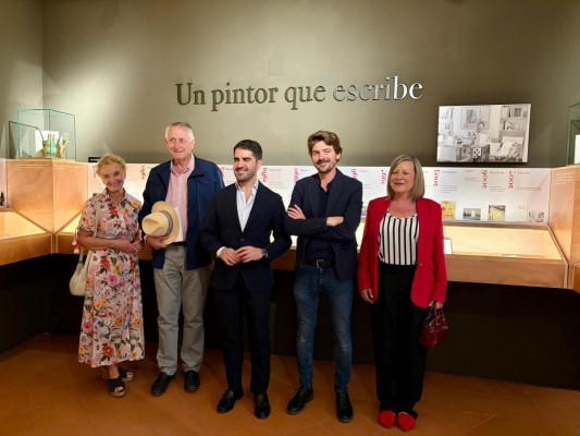 El universo literario de Gaya ya tiene su propia sala en su museo de Murcia, con manuscritos, libros, cartas y objetos personales