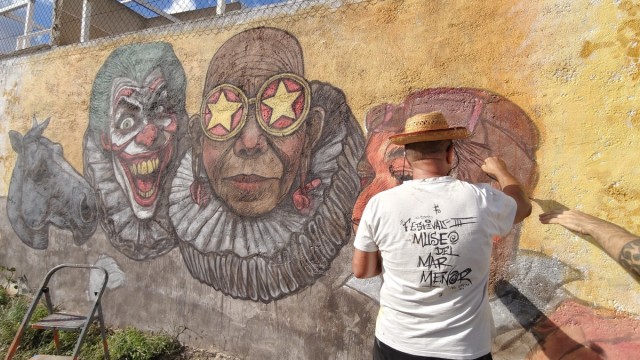 Los Alcázares suma 50 nuevos murales a su Museo Internacional del Mar Menor: así fue el Festival de Arte Urbano en imágenes