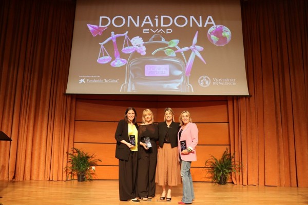 Los premios DonaiDona de Evap reconocen a Grupo Ilunion, Cocosint Cooperativa y Gestión Inteligente de Conflictos