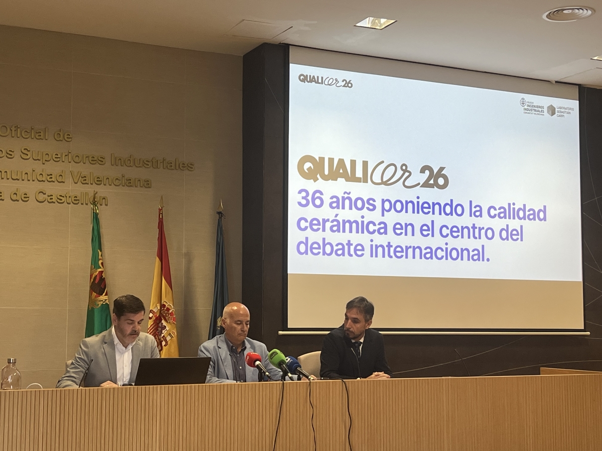 Qualicer ultima en Castellón una nueva edición como escaparate de la calidad de cerámica: acogerá 30 ponentes de nueve países