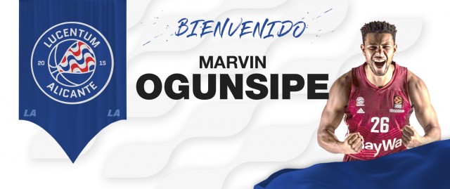 El HLA Alicante ficha al pívot austriaco Marvin Ogunsipe, que llega tras un año lesionado