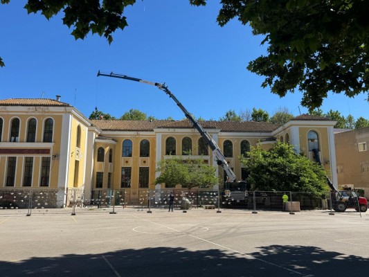 El alcalde de Sueca solicita a Educación la climatización de los colegios Cervantes y Carrasquer