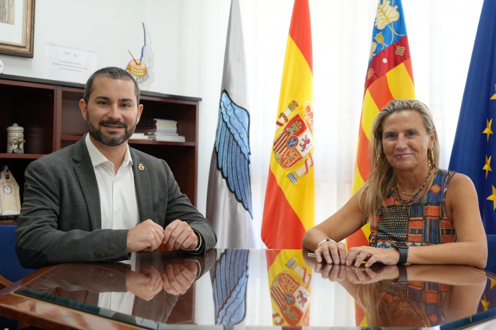 Samuel Falomir y Susana Fabregat. Ayuntamiento de l'Alcora - 