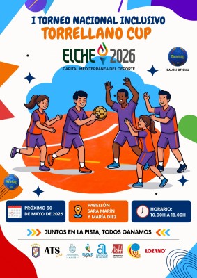 El deporte sin barreras se cita en Elche con la I Torrellano Cup Inclusiva