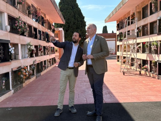 Castelló mejora los viales del cementerio en el cuadro de San Vicente con una inversión de 150.000 euros