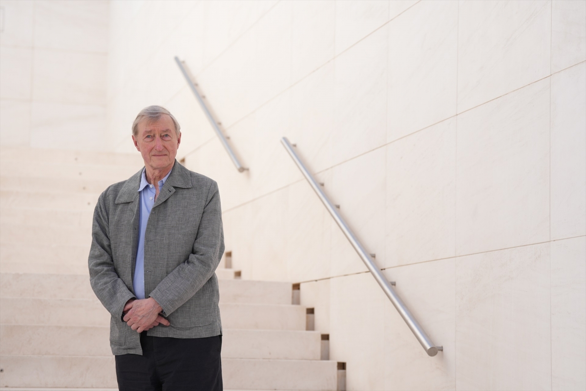 Julian Barnes, en Barcelona, el pasado 12 de mayo.