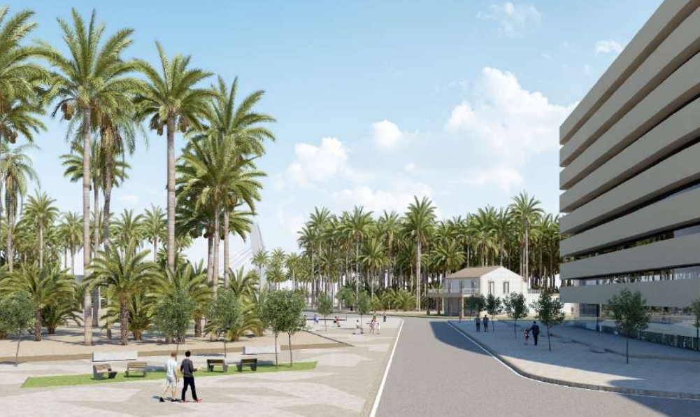 Así será el sector E-16 de Elche de 950 viviendas: valorización de acequias, huertos y quizá restos arqueológicos