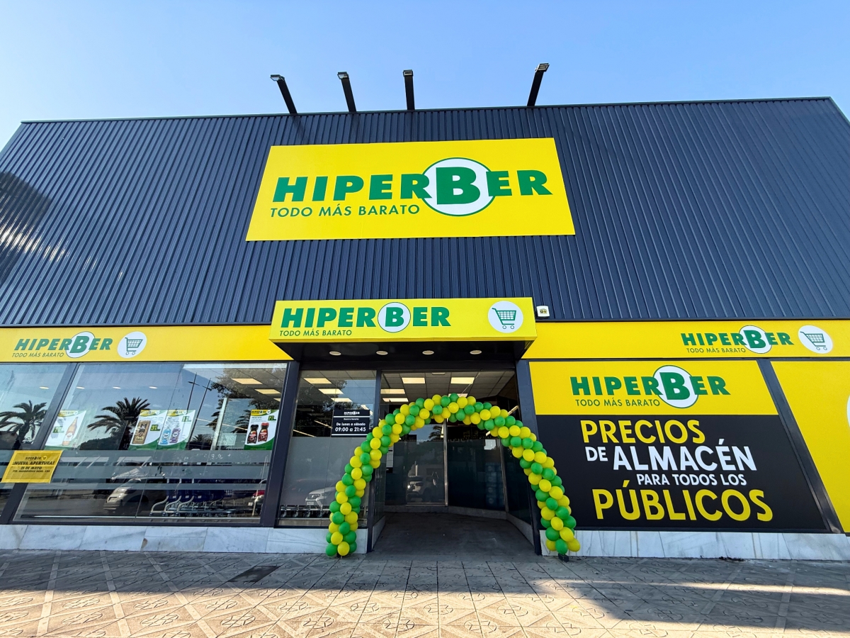 Hiperber abre tienda en Dénia y alcanza una red de 97 establecimientos