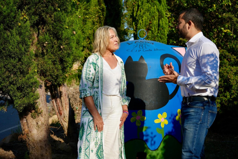 Tica Pons y Samuel Falomir. Ayuntamiento de l'Alcora - 