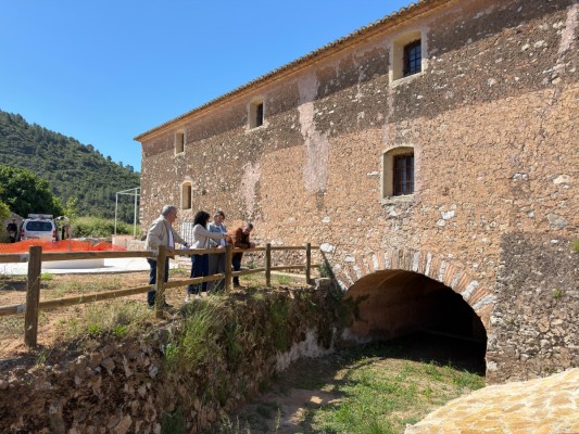 L'Ajuntament de Tavernes impulsa les obres de conservació i manteniment del Molí Vell del Pla